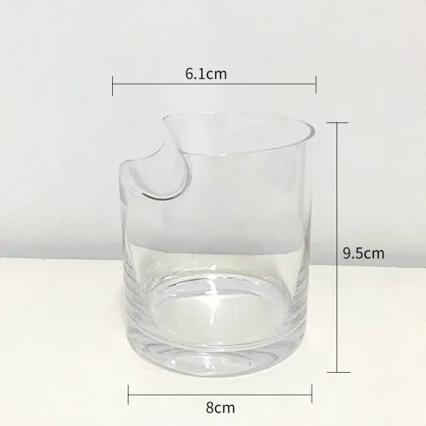 Free Shipping Drinkware Glass for Whiskey and Cigar Glass on Top Cups Tiki Fashion Tumbler Accessorries Made of Crystal Design 6