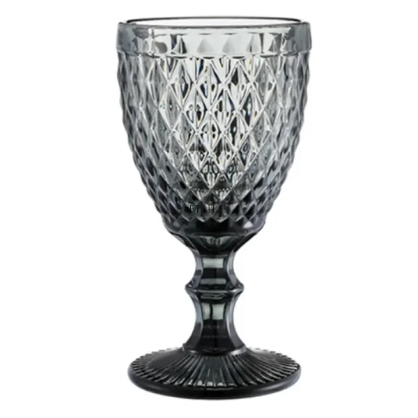 200-300ml European Court Goblet Embossed Red Wine Whiskey Brandy Cup Festival Banquet Wedding Drinkware 4