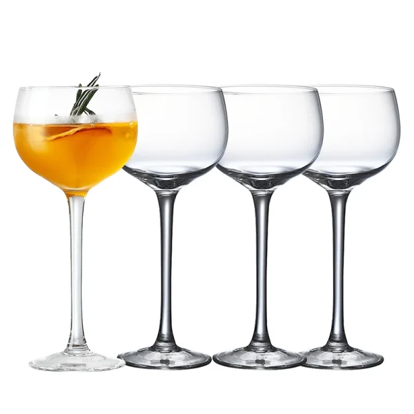 4PCS 150ml Cocktail Glasses Martini Glasses Drinkware Set of 4 1