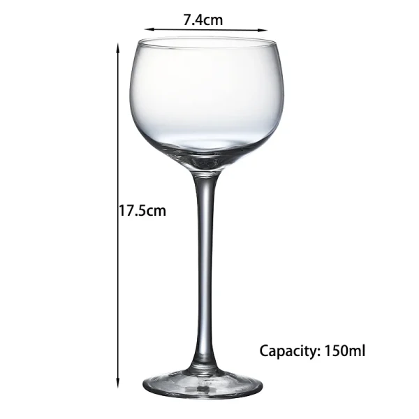 4PCS 150ml Cocktail Glasses Martini Glasses Drinkware Set of 4 2