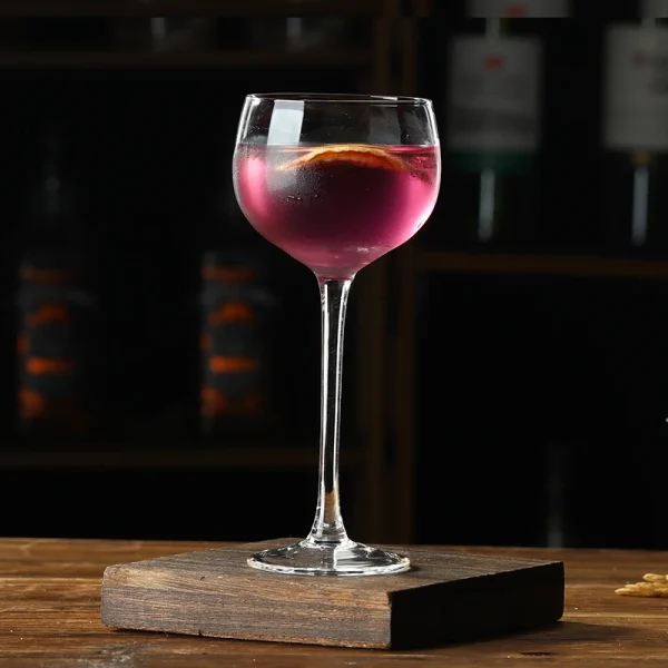 4PCS 150ml Cocktail Glasses Martini Glasses Drinkware Set of 4 5