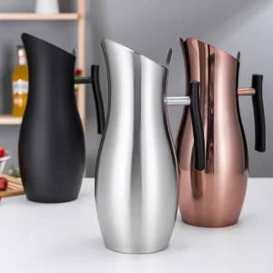 Thickened Stainless Steel Kitchen Drinkware, Large Capacity, Soup, Juice Pot, Water Pitchers, Restaurants 1