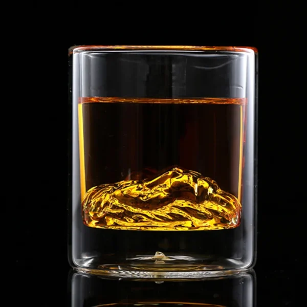 Mighty Male Lion Head Double Walled Whiskey Glass Creative Cocktail Cup Bar  Wine Glasses Tumbler Drinkware Beer Mugs Barware 3