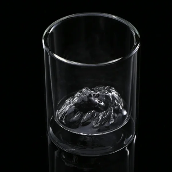 Mighty Male Lion Head Double Walled Whiskey Glass Creative Cocktail Cup Bar  Wine Glasses Tumbler Drinkware Beer Mugs Barware 5
