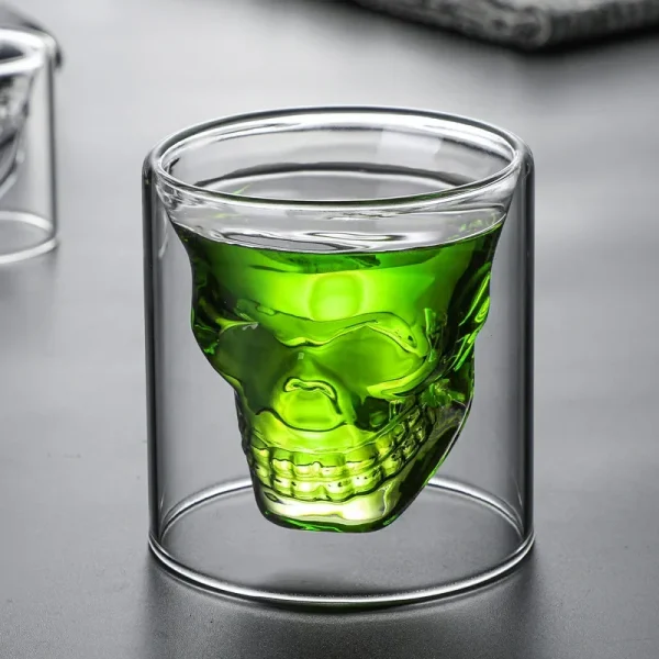 Wine Cup Glasses Of Wine Crystal Cocktail Glasses Whisky Barware Beer Drinkware Drinking Coffee Mugs Double Bottom Mug Glass Cup 3