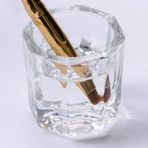 Whisky Cups Bar KTV Wine Cup Bar Hotel Drinkware Octagonal Glass Cup Dappen Dish Container For Nail Art Liquid Powder Water Cup 2