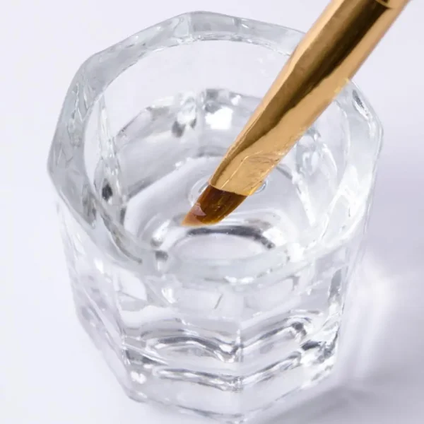 Whisky Cups Bar KTV Wine Cup Bar Hotel Drinkware Octagonal Glass Cup Dappen Dish Container For Nail Art Liquid Powder Water Cup 3