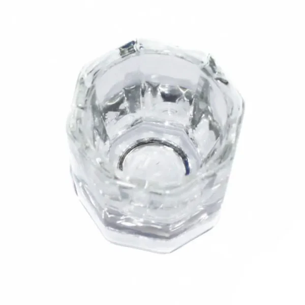 Whisky Cups Bar KTV Wine Cup Bar Hotel Drinkware Octagonal Glass Cup Dappen Dish Container For Nail Art Liquid Powder Water Cup 5