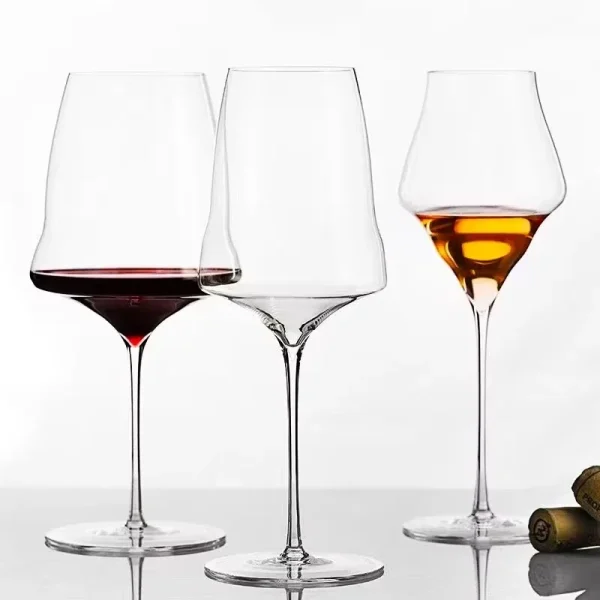 Josephinen Style Crystal Red Wine Glass Extremely Thin Goble White Wine Glass Champagne Cup For Home Drinkware Banquet Party 5