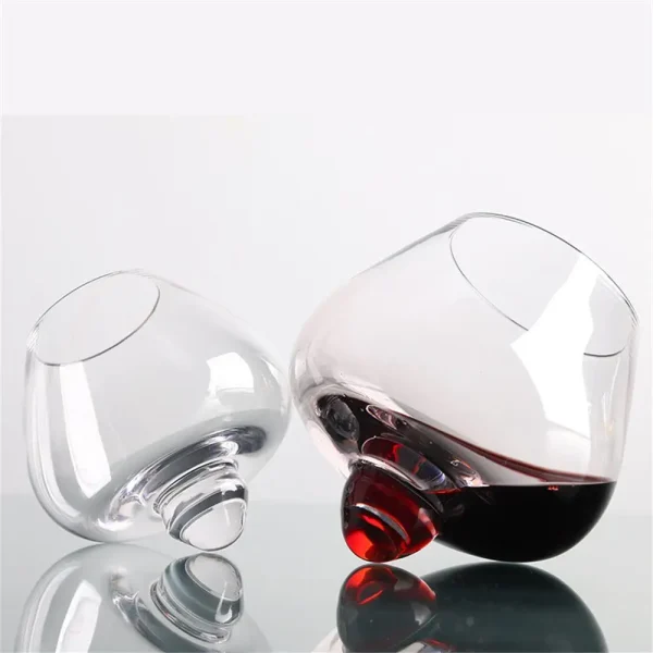 Tumbler Crystal Whisky Beer Glass Cup Wide Belly Whiskey Glass Cup Bar Drinkware Glass Coffe Cocktail Brandy Wine Mug RUM Cup 1