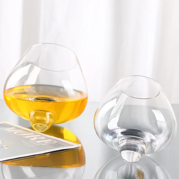 Tumbler Crystal Whisky Beer Glass Cup Wide Belly Whiskey Glass Cup Bar Drinkware Glass Coffe Cocktail Brandy Wine Mug RUM Cup 5