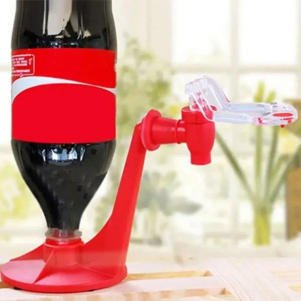 Soda Dispenser Coke Bottle Inverted Carbonated Beverage Upside Down Drinking Water Dispense Machine Home Party Pub Bar Drinkware 6