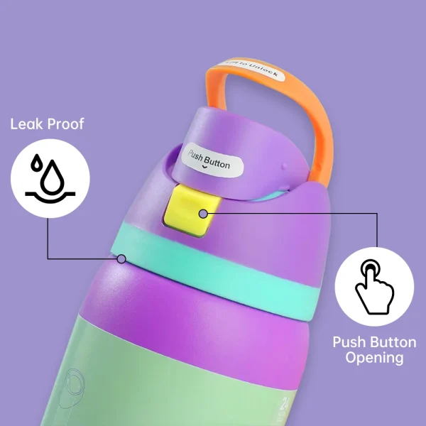 NEW Cup Vacuum Flasks & Thermoses Water Bottle Drinkware Thermo Tumbler Stainless Steel Thermal Mug Original Cold Hot Coffee 4