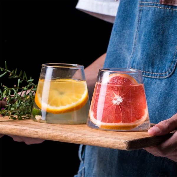 280/350ML Creative Mount Fuji Cup Coffee Mug Wine Beer Glass Hot Iced Drink Cup Transparent Breakfast Cup Home Bar Drinkware 4