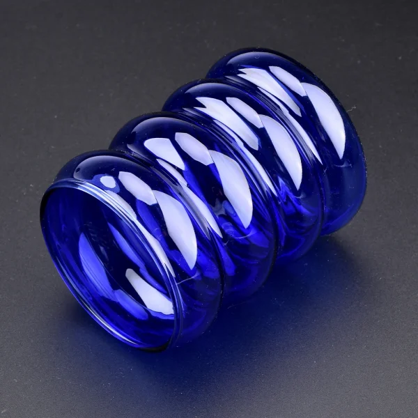 Creative Glass Cup Wave Shape Water Bottle Heat Resistant Juice Milk Coffee Milk Tea Mug Home Office Cafe Drinkware Gift 300ml 5