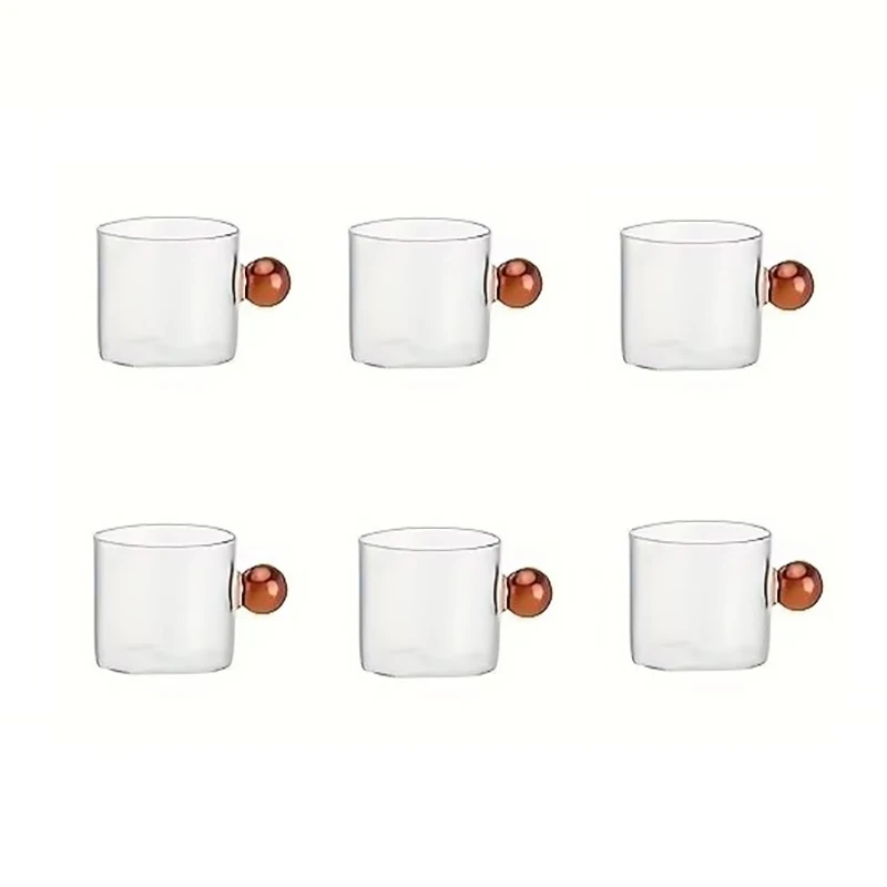Brown 6pcs