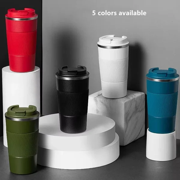 380ml 510ml Stainless Steel Coffee Cup Thermal Mug Garrafa Caneca Non-slip Travel Car Termica Cafe Copo Termico Insulated Bottle 6