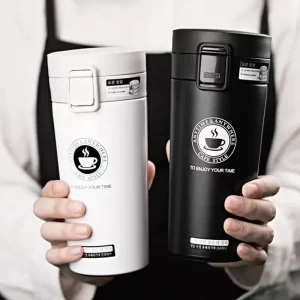Thermal Mug Double Wall 304 Stainless Steel Coffee Cup Tea Vacuum Flask Thermos Water Bottle Leak-proof Thermos Mug Coffee 1
