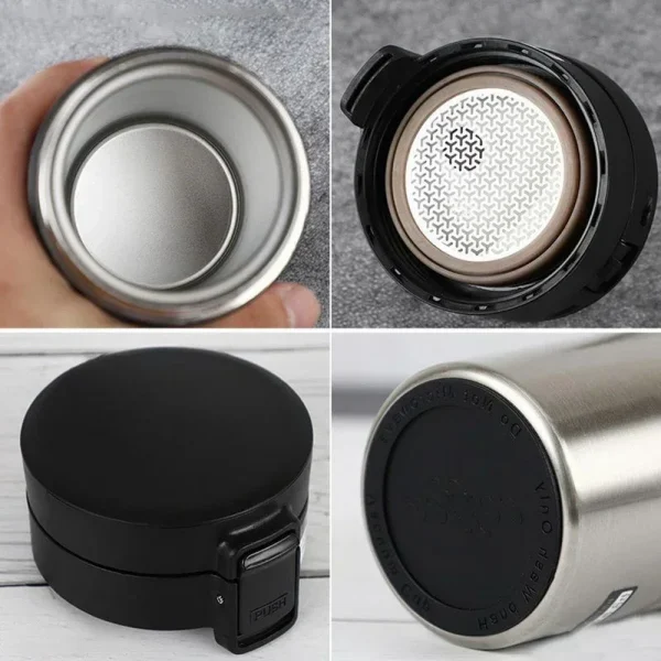Thermal Mug Double Wall 304 Stainless Steel Coffee Cup Tea Vacuum Flask Thermos Water Bottle Leak-proof Thermos Mug Coffee 5