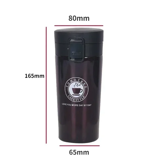Thermal Mug Double Wall 304 Stainless Steel Coffee Cup Tea Vacuum Flask Thermos Water Bottle Leak-proof Thermos Mug Coffee 6
