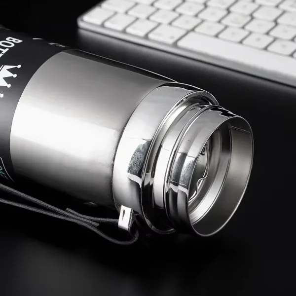 Water cup 316 stainless steel thermos cup large capacity men's thermos cup women's outdoor sports portable car tea kettle 5