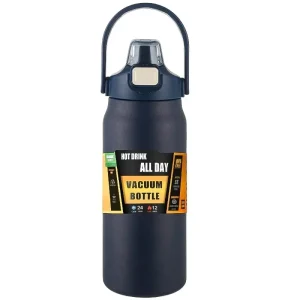 *Cold and Hot Thermos with with Straw 304 Stainless Steel Thermal Mug Tumbler Vacuum Flasks Coffee Cup Sports Water Bottle 1