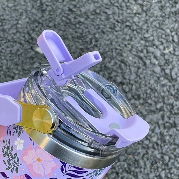 900ML Stainless Steel Thermo Bottle Keep Cold and Hot Thermal Water Bottle Tumbler Thermos for Water Tea Coffee Vacuum Flasks 6
