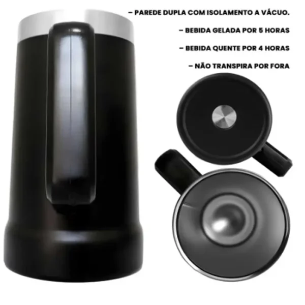 NEW 709ML Handle Similar Sta BeerCup Thermal Mug Beer Cups Stainless Steel Tubmler Thermos Water Bottle Vacuum Insulated Tumbler 4