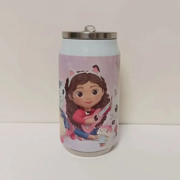330ML Thermos Cola Can DIY LOGO PHOTO Name TEXT Colorful Printing Customize Personalize Kids Gift Keep Cold Cool Drink Milk Tea 4
