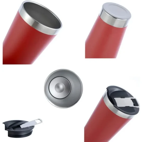 17oz Stainless Steel Double wall Vacuum Insulated Tumbler With Beer Opener Thermos Travel Mug Keep Drink Cold and Hot 4