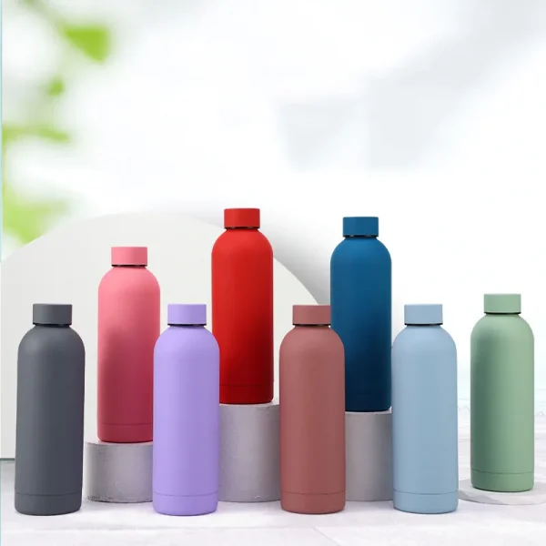 Custom Logo Thermos Large Vacuum Flask Stainless Steel Portable Thermos Bottle Outdoor Sports Water Bottle Travel Mug 500/750ml 3