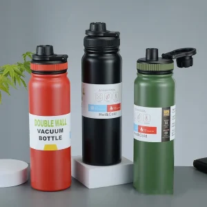 600/800ML Outdoor Thermos Kettle Water Bottle with Tea Filter Stainless Steel Travel Insulated Cup Leak-proof Sports Flask 1