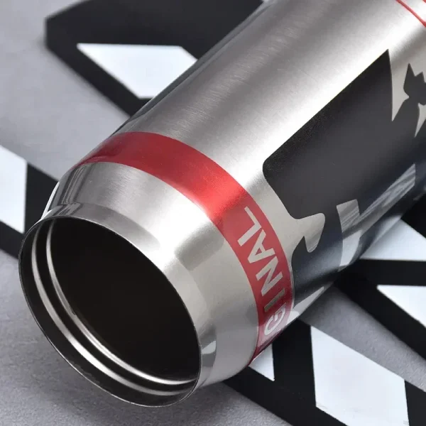 Thermos Cup Travel Mug Home Decor 500ml Stainless Steel Beer Can Double Wall Insulated Leakproof Design for cDrinks Coffee Juice 4