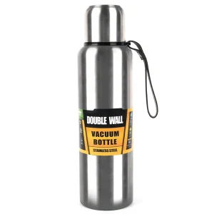 Large Capacity 500/1000ml Thermal Bottle Vacuum Double Wall 304 Stainless Steel Hot Cold Water Flask Thermos Coffee Mug 1