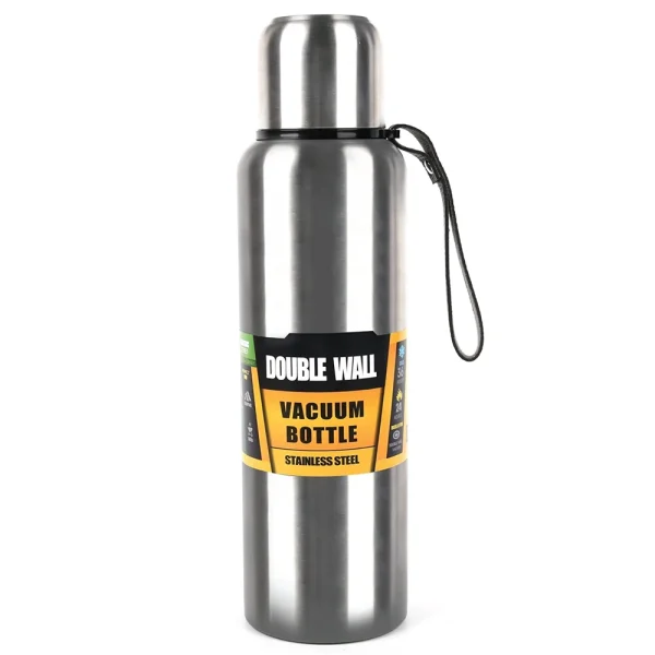 Large Capacity 500/1000ml Thermal Bottle Vacuum Double Wall 304 Stainless Steel Hot Cold Water Flask Thermos Coffee Mug 1