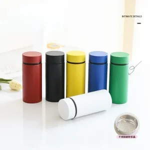 200/300ML Thermos Cup Double Wall Steel Water Bottle Keep Hot Insulated Vacuum Flask Sport Coffee Mugs Kettle Thermoses Drinking 1
