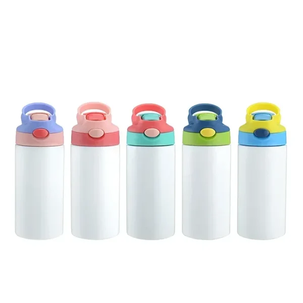 6-30OZ Sublimation Blank Straight Cup Stainless Steel Water Bottles Tumbler Coffee Mug Cup Vacuum Flasks DIY Insulated Thermos 6