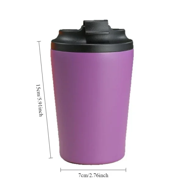 Stylish Mini Stainless Steel Vacuum Mug: Perfect for Coffee, Milk & on - The - Go Office Sips Sleek Mini Vacuum - Insulated Cup 6