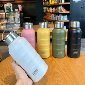 Tyeso Thermos Water Bottle 1000ml 750ml 360ml Double Stainless Steel Vacuum Flask Mug Portable Outdoor Fitness Sports Drinks Cup 1