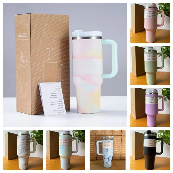 MINISO Explosive Style Stainless Steel Water Cup with Handle Large Capacity 304 Thermos Cup Portable Cup for Travel and Office 5