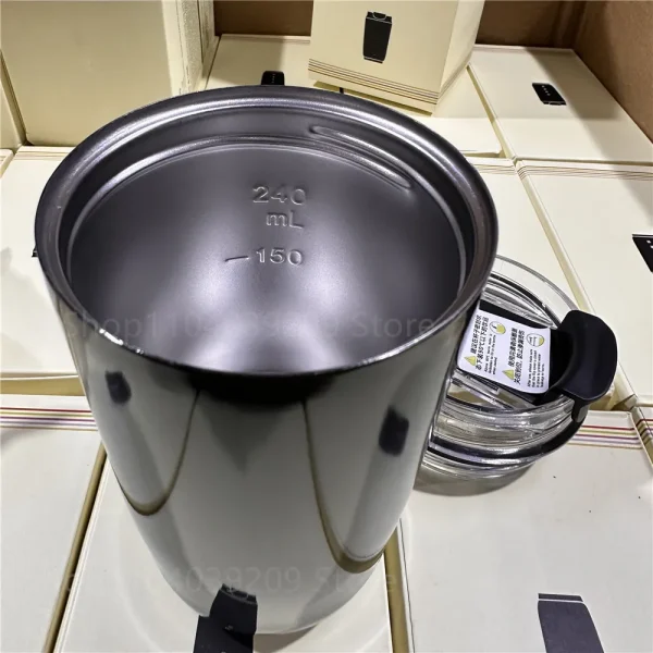 240ML Beverage Cup Travel Portable Car Drinking Cup Stainless Steel Vacuum Leak proof 240ML Coffee Thermos 5
