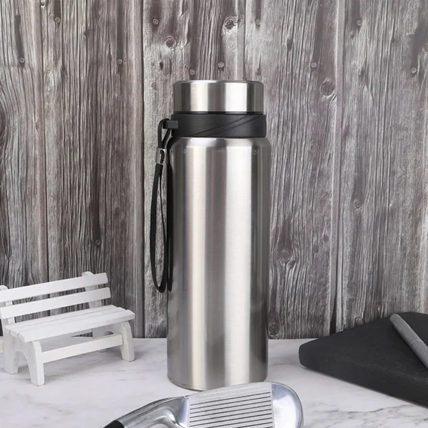1L Thermal Water Bottle Keep Cold and Hot Water Bottle Thermos for Water Tea Coffee Vacuum Flasks Stainless Steel Thermos Bottle 2