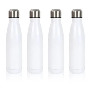 500ml Sublimation Tumbler Water Bottle Stainless Steel Double Wall Thermos Cup DIY Sublimation Blank Vacuum Flask Creative Mugs 1