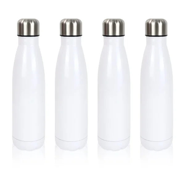 500ml Sublimation Tumbler Water Bottle Stainless Steel Double Wall Thermos Cup DIY Sublimation Blank Vacuum Flask Creative Mugs 1