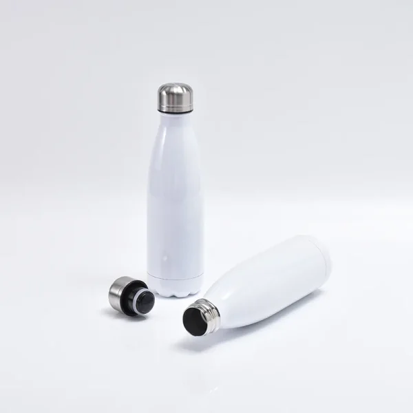 500ml Sublimation Tumbler Water Bottle Stainless Steel Double Wall Thermos Cup DIY Sublimation Blank Vacuum Flask Creative Mugs 2