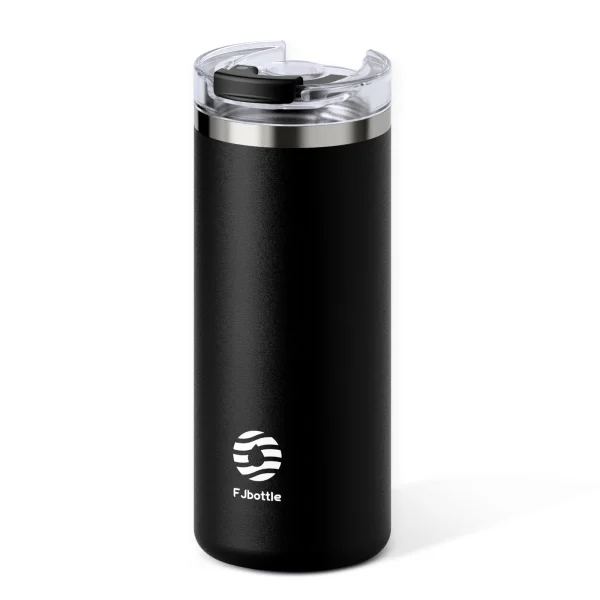 FEIJIAN 16/20oz Stainless Steel Coffee Tumbler Thermos Cup Portable Travel Mug Coffee cup with straw 1