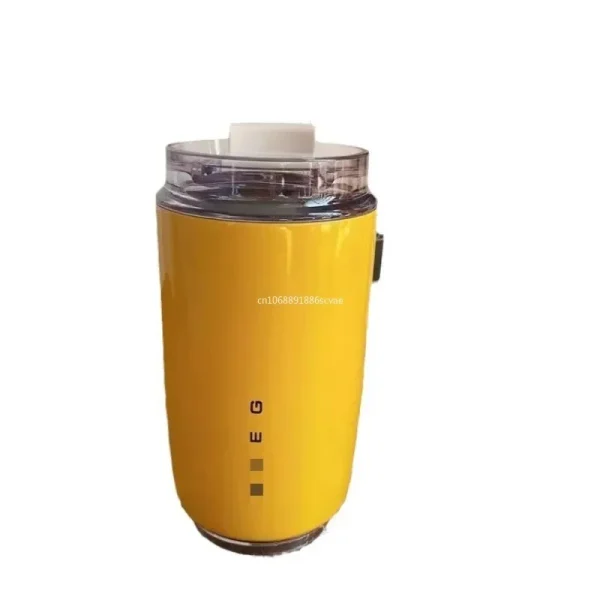 Tumbler Thermos Cup Milky White Coffee Mug Insulated Water Bottle Travel Stainless Steel Car Vacuum Flasks Drinking Kettle 귀여운물병 6