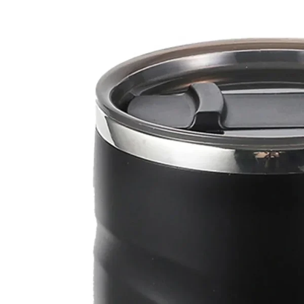 Stainless Steel Insulated Coffee Mug with Sliding Lid Vacuum Travel Mug with Handle Camping Tea Flask for Hot Cold Drinks 6