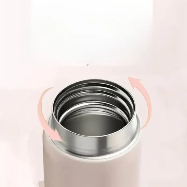 304 Stainless Steel Water Bottle 12oz 16oz Vacuum Insulated Portable Thermos for Outdoor Travel 2