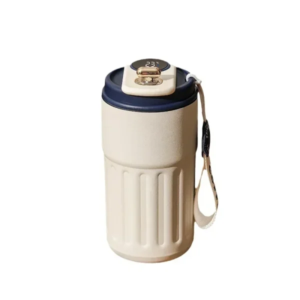450ml Thermos Bottle Smart Display Temperature 316 Stainless Steel Vacuum Cup Office Coffee Cup Business Portable Thermal Mug 3